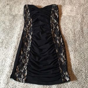 Lace Bodycon Wet Seal Tube Dress Medium